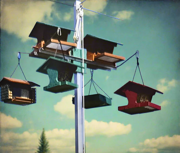 Up Close of Feeder